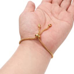 3pcs Stainless Steel Adjustable Boho Bracelets Chains Connectors for DIY Women's Pendant Bracelet Jewelry Gifts Crafts Making
