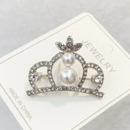Metal Alloy Zircon Crown Brooch Lapel Suit Shirt Collar Pins Rhinestones Royal Pearl Brooches for Women Accessories Fashion Jew