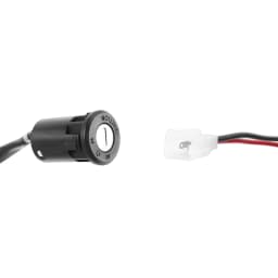 Universal Electric Scooter Ignition Key Switch 2 Wires Ignition Keys on-Off Lock with Wire Tricycle Vehicle Assembly Kit Parts