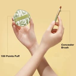 Hot Soft Air Cushion Cosmetic Puff Concealer Brush Elastic Marshmallow Cosmetic Foundation Powder Puff Round Make Up Sponges Set