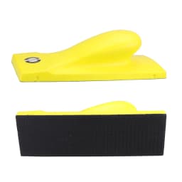 HIFESON Handheld Sander Manual Sandpaper Tool Sanding Block Dust Extraction Hand Polisher Grinding Machine For Metal Wood Work