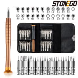 STONEGO 1Set 25/152 in 1 Screwdriver Set Torx Multifunctional Precision Screwdriver For Device Phones Tablet PC DIY