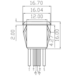 2Pin 4Pin 6Pin USB 2.0 Female Power Jack 2P 4P 6P USB2.0 Charging Port Connector Data Interface with Cable USB Charger Socket