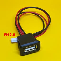 2Pin 4Pin 6Pin USB 2.0 Female Power Jack 2P 4P 6P USB2.0 Charging Port Connector Data Interface with Cable USB Charger Socket