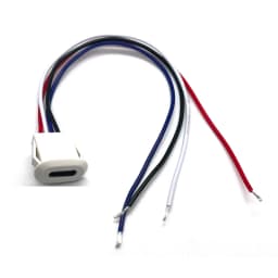 2Pin 4Pin 6Pin USB 2.0 Female Power Jack 2P 4P 6P USB2.0 Charging Port Connector Data Interface with Cable USB Charger Socket