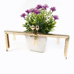 1/2Pcs Deepeel 20.5cm Square Bags Handle Handbag Sewing Brackets Purse Frame Metal Clasp DIY Bag Handles Sew Hardware Accessory