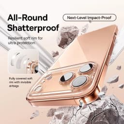 Baseus Clear TPU Case for iPhone 17 16 15 14 13 12 Pro Max Plus Air Soft Transparent Phone Cover Soft Thin Protective Case