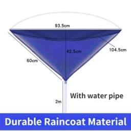 1/3/8pcs Air Conditioner Cleaning Bag Waterproof Drain for Washing Conditioning Water drain-pipe Ac Cleaning Kit Aircon Cleaner