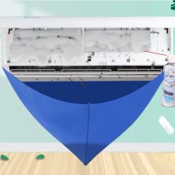 1/3/8pcs Air Conditioner Cleaning Bag Waterproof Drain for Washing Conditioning Water drain-pipe Ac Cleaning Kit Aircon Cleaner