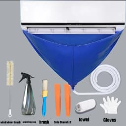 1/3/8pcs Air Conditioner Cleaning Bag Waterproof Drain for Washing Conditioning Water drain-pipe Ac Cleaning Kit Aircon Cleaner