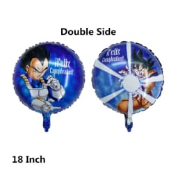 1Set Dragon Ball Goku Foil Balloons Holiday Party Decoration Baby Shower Inflation Helium Globos Boy Birthday DIY Party Supplies