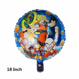 1Set Dragon Ball Goku Foil Balloons Holiday Party Decoration Baby Shower Inflation Helium Globos Boy Birthday DIY Party Supplies