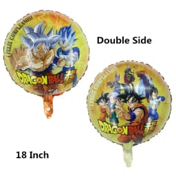 1Set Dragon Ball Goku Foil Balloons Holiday Party Decoration Baby Shower Inflation Helium Globos Boy Birthday DIY Party Supplies
