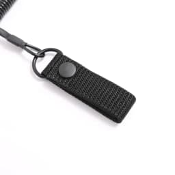 Elastic Lanyard Rope Tactical Anti-lost Military Spring Safety Strap Gun Rope For Key Ring Chain Flashlight Hunting Accessories