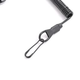 Elastic Lanyard Rope Tactical Anti-lost Military Spring Safety Strap Gun Rope For Key Ring Chain Flashlight Hunting Accessories
