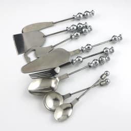 1Pc Metal Beaded Tableware Beadable DIY Wine Bottle Stopper Gadget Spoon Fork for DIY Decorative Beaded Accessories