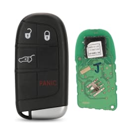jingyuqin 2/3/4/5 Button Smart Remote Key M3N40821302 Fob 433MHz For Jeep Grand Cherokee 2013-2020 ID46 pcf7945 7953 Car Key Fob
