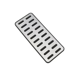 Car Foot Rest Pedal Auto Pedal Cover for Hyundai Ix25 Creta Accent Verna Solaris for Kia K2 Rio Soul KX3 Car Accessories