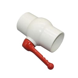 20~90mm Thread and Socket Type PVC Ball Valve Garden Irrigation Fittings Switch Ball Valve DN15/20/25/32/40/50/65/80