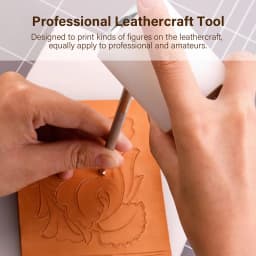 WUTA Professional Leather Carve Hammer 460g Nylon Hammers Mallet Wood Handle For Leathercraft Punch Printing Percussion DIY Tool