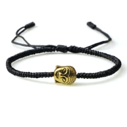 Ethnic Tibetan Buddha Head Woven Bracelets For Men Handmade Rope Retro Elephant Pendant Lucky Bracelet Women Yoga Energy Jewelry
