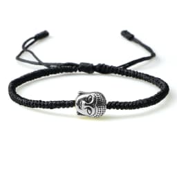 Ethnic Tibetan Buddha Head Woven Bracelets For Men Handmade Rope Retro Elephant Pendant Lucky Bracelet Women Yoga Energy Jewelry