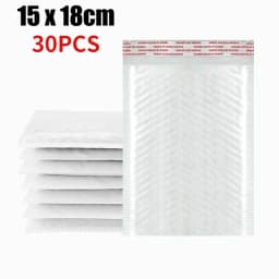 10-50Pcs Bubble Envelopes White Foam Shipping Bags Poly Bubble Mailers Pad Self Seal Packing Bags 11cm 15cm 23cm Wholesale