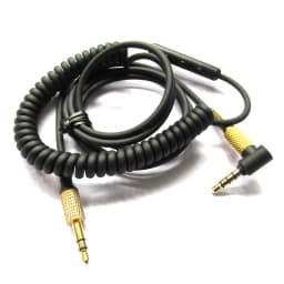 Replacement Audio Cable for Marshall Major II 2 3 III Monitor MID Headphones Cord with Mic Volume Control/No volume 1 key