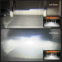 Motorcycle LED Spotlight Electric Vehicle Paving Lens High and Low Beam Tangent Integral Headlamp Auxiliary Lamp Headlamp