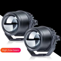 Motorcycle LED Spotlight Electric Vehicle Paving Lens High and Low Beam Tangent Integral Headlamp Auxiliary Lamp Headlamp