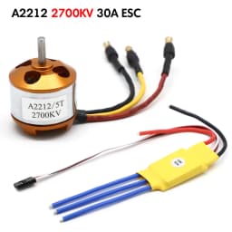 XXD A2212 A2208 930KV 1000KV 1400KV 2200KV 2700KV Brushless Motor with 30A Brushless ESC Motor Speed Controller for RC FPV Drone