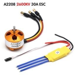 XXD A2212 A2208 930KV 1000KV 1400KV 2200KV 2700KV Brushless Motor with 30A Brushless ESC Motor Speed Controller for RC FPV Drone