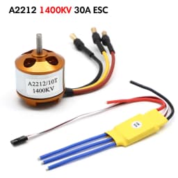 XXD A2212 A2208 930KV 1000KV 1400KV 2200KV 2700KV Brushless Motor with 30A Brushless ESC Motor Speed Controller for RC FPV Drone