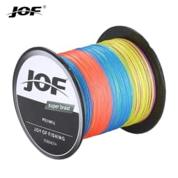 JOF 4 Strands Braided Fishing Line Multifilament 300M 500M 1000M Carp Fishing Japanese Braided Wire All For Fishing Accessories