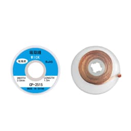 Desoldering Braid Tape Copper Solder Wire Soldering Wick Tin Solder Removal Welding Mobile Phone Repair Tool 1.5m*1.5/2/2.5/3/mm