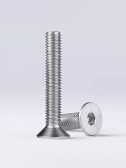 M2 M2.5 M3 M4 M5 M6 M8 DIN7911 304 A2 Stainless Steel Hexagon Hex Socket Flat Countersunk Head Furniture Screws Allen Bolts