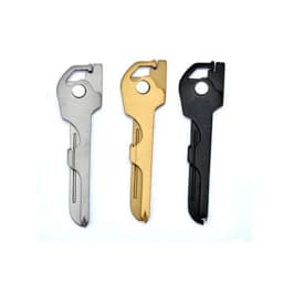 1PC 6 in 1 Tech Useful Multifunction Knife Utili-Key Key Chain Pendant Screwdriver Bottle Opener Camping EDC Outdoor Tool