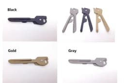 1PC 6 in 1 Tech Useful Multifunction Knife Utili-Key Key Chain Pendant Screwdriver Bottle Opener Camping EDC Outdoor Tool