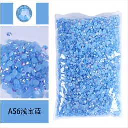 Bulk Wholesale Jelly Color AB Transparent AB 2mm,3mm,4mm,5mm,6mm Facets FlatBack Resin Rhinestone Nail Art Garment Decoration