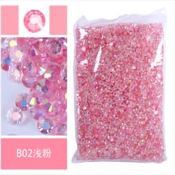 Bulk Wholesale Jelly Color AB Transparent AB 2mm,3mm,4mm,5mm,6mm Facets FlatBack Resin Rhinestone Nail Art Garment Decoration