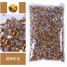 Bulk Wholesale Jelly Color AB Transparent AB 2mm,3mm,4mm,5mm,6mm Facets FlatBack Resin Rhinestone Nail Art Garment Decoration