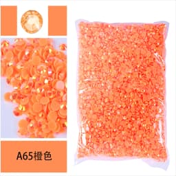 Bulk Wholesale Jelly Color AB Transparent AB 2mm,3mm,4mm,5mm,6mm Facets FlatBack Resin Rhinestone Nail Art Garment Decoration