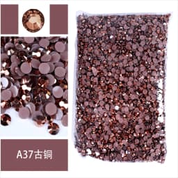Bulk Wholesale Jelly Color AB Transparent AB 2mm,3mm,4mm,5mm,6mm Facets FlatBack Resin Rhinestone Nail Art Garment Decoration