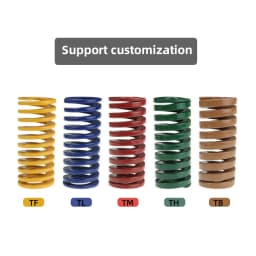 Creamily 1PCS Spiral Stamping Spring Coil Compression Spring Compressed Spring Release Pressure Mould Spring Steel OD20mm ID10mm