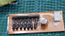 QJH Leather Hole Punch Removable Round Belt Punch Hole Screw Punch Leather Tools 2.0/2.5/3.0/3.5/4.0/4.5/5.0mm