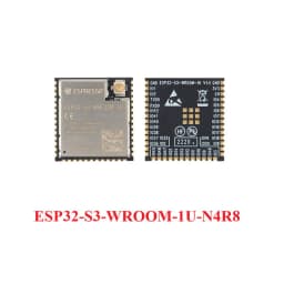 ESP32-S3-WROOM-1U Module, Built-in ESP32S3 Series Chip Wi-Fi+Bluetooth 5.0 Low Energy MCU Module Flash 2MB 8MB