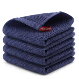 4/6Pcs Cotton Dishcloth Soft Absorbent Kitchen Towel Household Cleaning Cloth Kitchen Tools Gadgets Wash Cloth