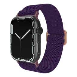 Nylon Loop Strap for Apple Watch 10 Band 46mm 42mm 45mm 44mm 41mm 40mm Adjustable Elastic Bracelet iWatch Series Ultra 9 8 SE 7