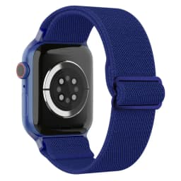Nylon Loop Strap for Apple Watch 10 Band 46mm 42mm 45mm 44mm 41mm 40mm Adjustable Elastic Bracelet iWatch Series Ultra 9 8 SE 7
