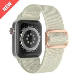 Nylon Loop Strap for Apple Watch 10 Band 46mm 42mm 45mm 44mm 41mm 40mm Adjustable Elastic Bracelet iWatch Series Ultra 9 8 SE 7
